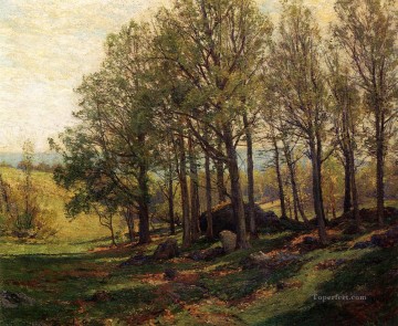 ヒュー・ボルトン・ジョーンズ Painting - 春の風景のカエデ ヒュー・ボルトン・ジョーンズ
